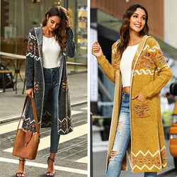 Sweater Large Coat Cardigan Sweater American Varieties