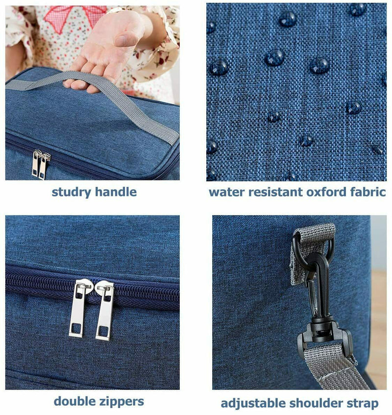 Lunch Bag Insulated Lunch Tote Bag Meal Prep Bento Box Cooler Bag for Men Women Mostore.com