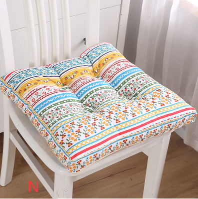 Pearl Cotton Printed Three-dimensional Tatami Cushion Mostore.com