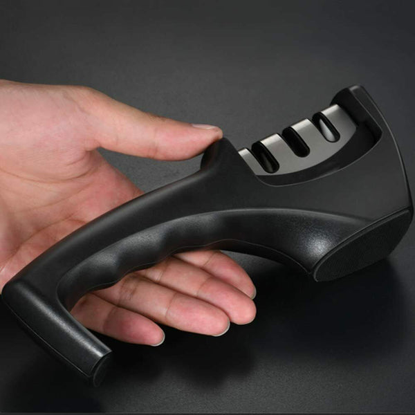 KNIFE SHARPENER Ceramic Tungsten Kitchen Knives Blade Sharpening System Tool USA Mostore.com