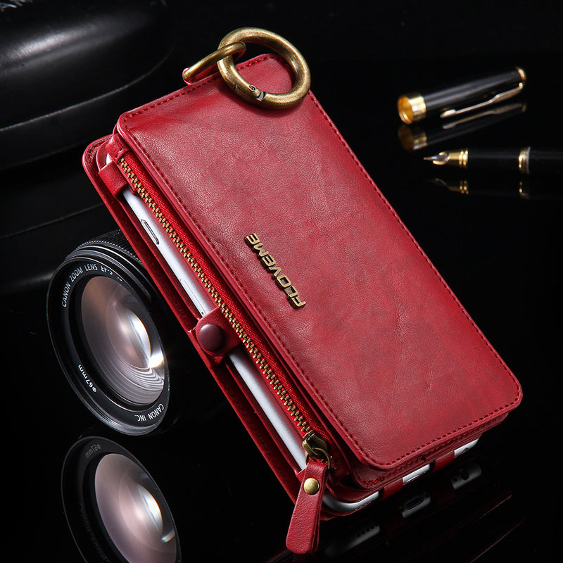 Luxury PU Leather Case For 8 Plus X XR XS Max 11 Flip Stand Wallet Cases For  8 7 Plus 6s SE Pouch Capinhas Mostore.com