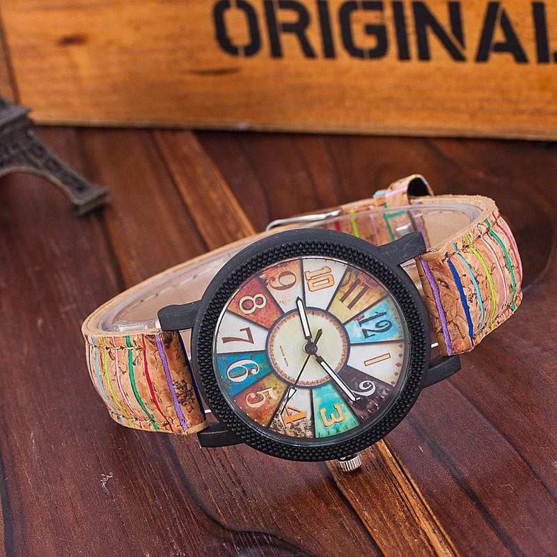 Casual Vintage Leather Women Quartz Wrist Watch Gift Clock Mostore.com