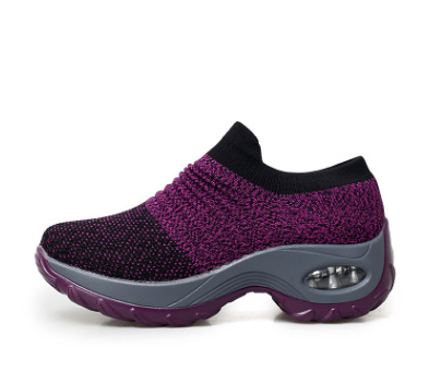 Dancing Soft Bottom Flying Woven Rocking Shoes Mostore.com