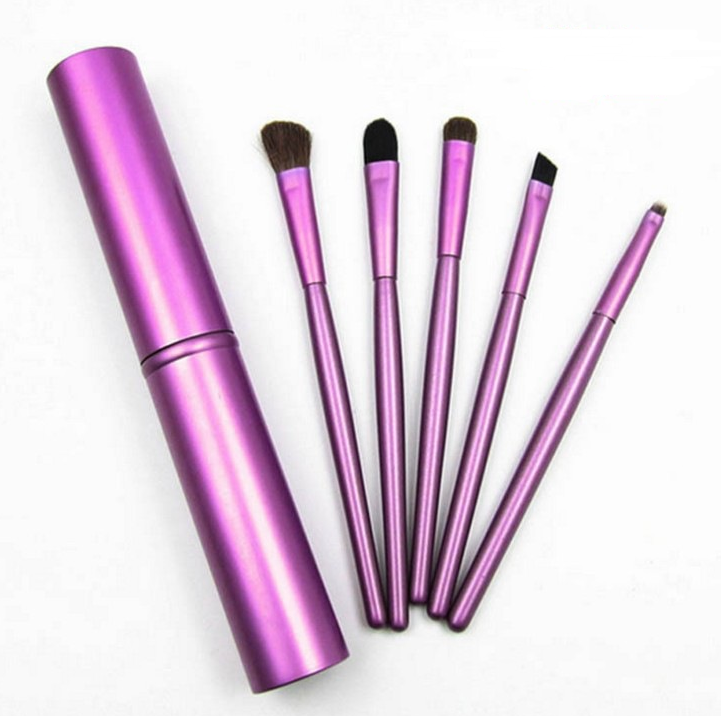 5pcs Travel Portable Mini Eye Makeup Brushes Mostore.com