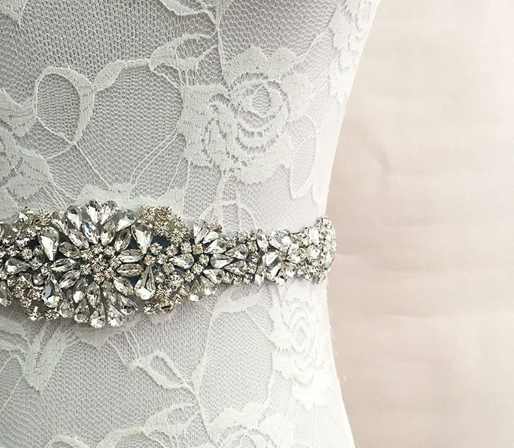 Luxury rhinestone belt
