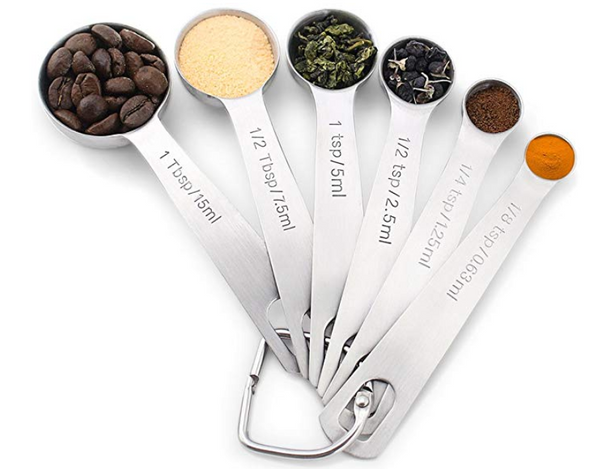 Stainless Steel Kitchen Seasoning Measuring Spoons Mostore.com
