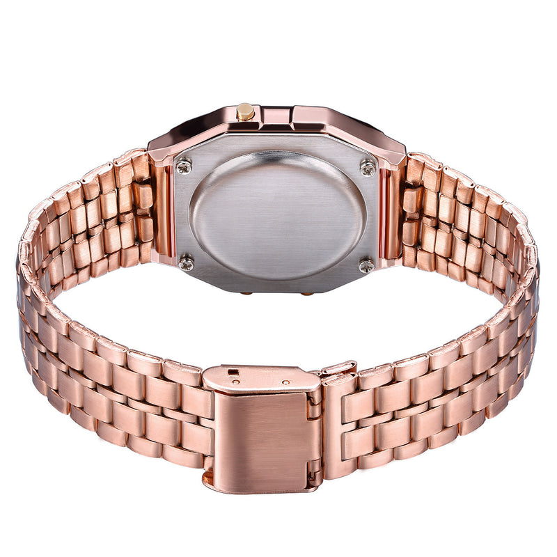 WR F91W Steel Band Electronic Watch Mostore.com