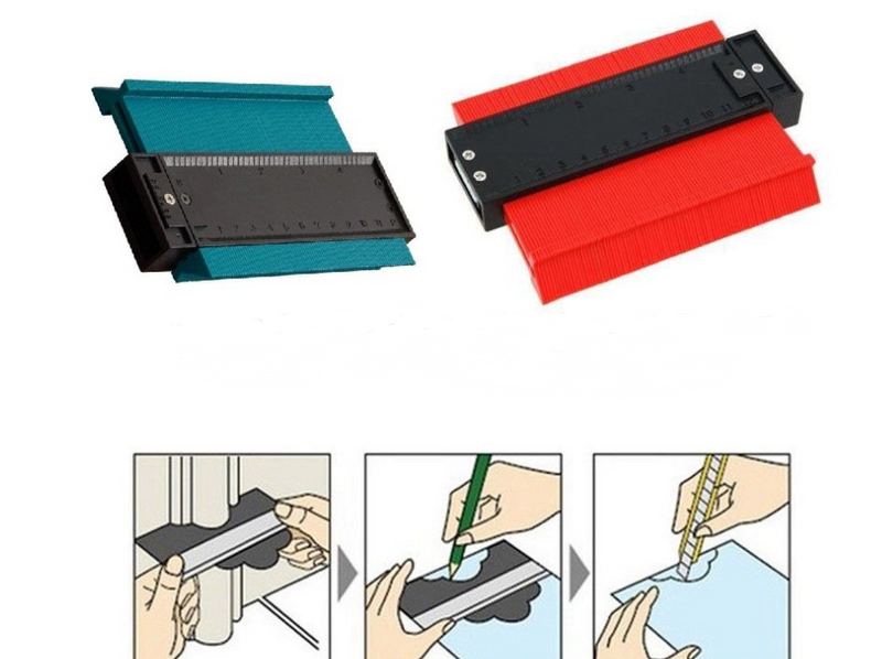 Radial Ruler Contour Gauge Taker Profile Gauge American Varieties