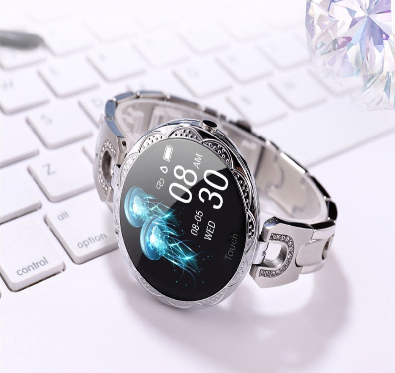 Fashion Women's Smart Watch Waterproof Wearable Device Heart Rate Monitor Sports Smartwatch for Women Ladies Mostore.com