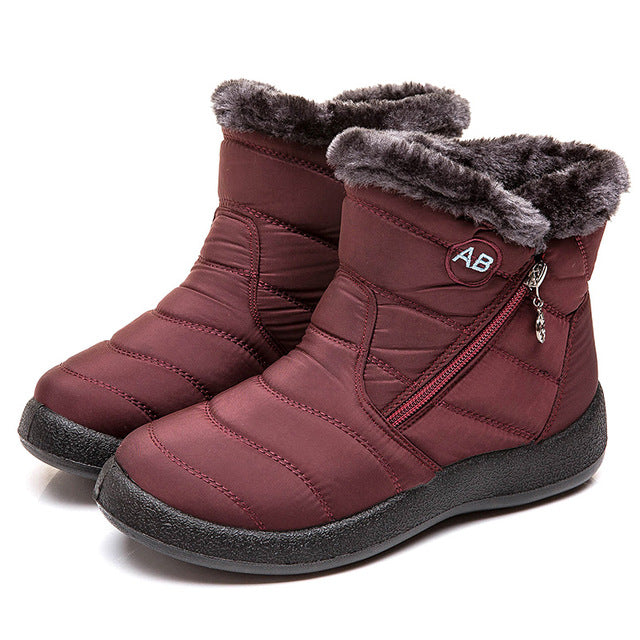 Waterproof boots warm XL snow boots Mostore.com