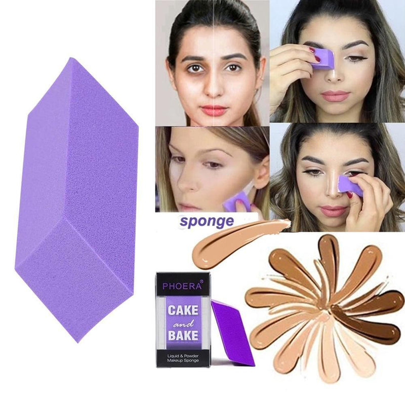 Quadrilateral shape makeup puff Mostore.com