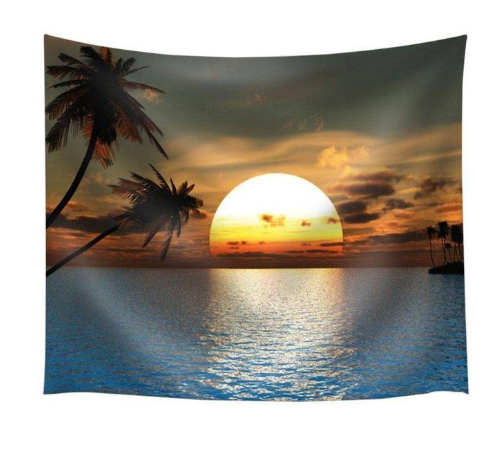 Sunset Beach Tapestry Mostore.com