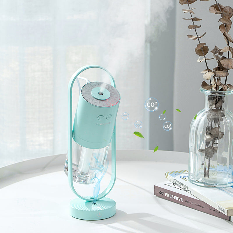 Magic Negative Air Ion Humidifier  Ultrasonic Essential Oil Diffuser Cool Mist Air Purifier 7 Color Lights Mostore.com
