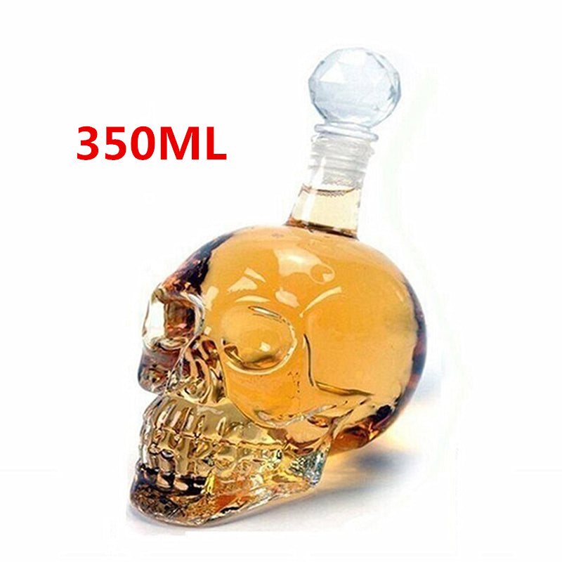 Skull Skull Double Transparent Glass Mostore.com