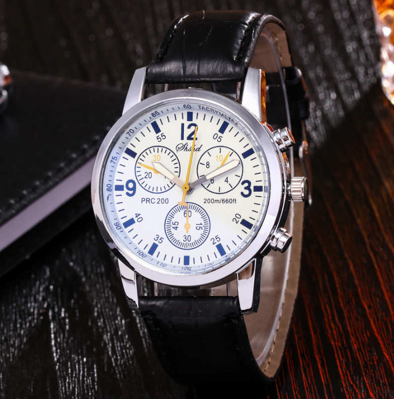 Men's Belt Watch Student Sports Casual Fashion Quartz Watch Mostore.com