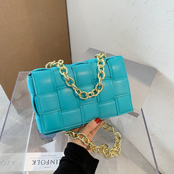 Woven soft top chain pack with versatile cross shoulder Mostore.com