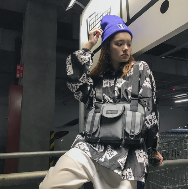 Casual sports backpack, wild color, color, men and women, student bag, trend Mostore.com