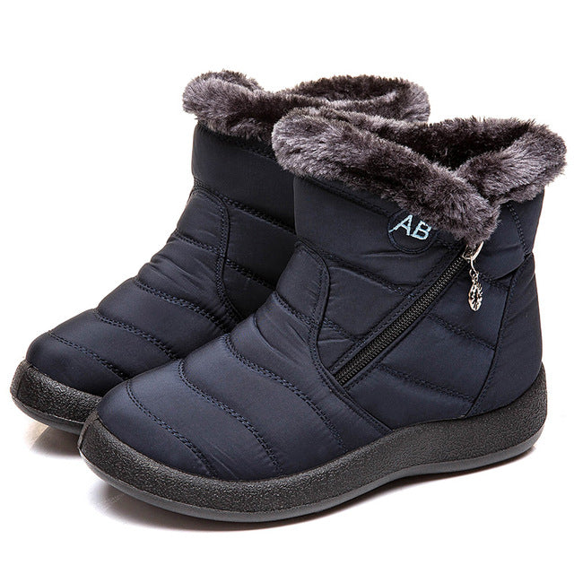 Waterproof boots warm XL snow boots Mostore.com