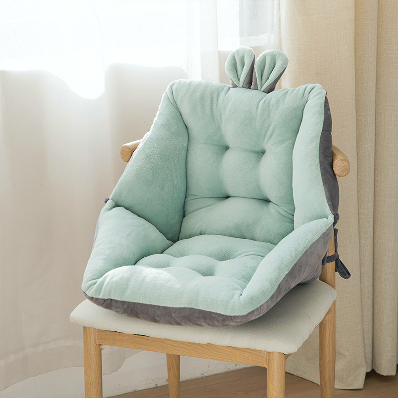 Sedentary Backrest Integrated Chair Cushion Seat Cushion Mostore.com
