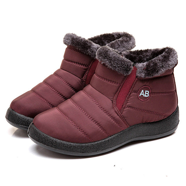 Waterproof boots warm XL snow boots Mostore.com