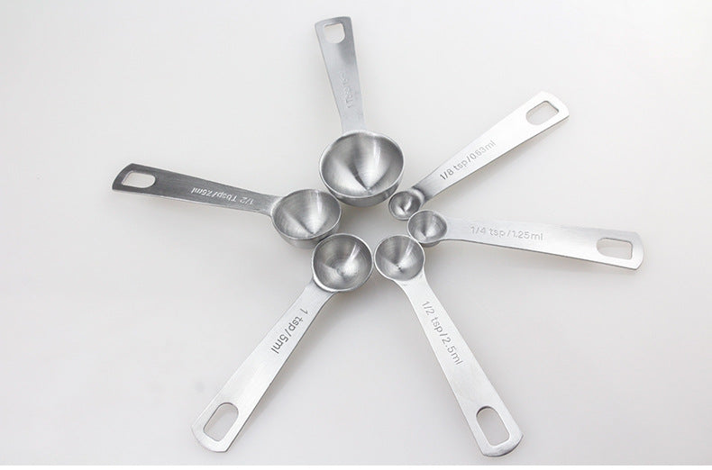 Stainless Steel Kitchen Seasoning Measuring Spoons Mostore.com
