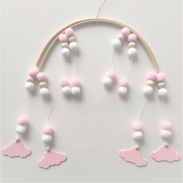 Wind chime with wood beads from northern Europe Mostore.com