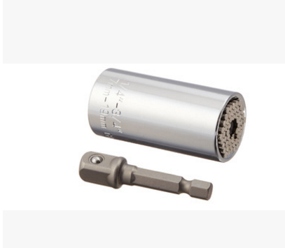 Universal Wrench Ratchet Universal Socket 7-19mm Power Drill Adapter Wrench Combination universal key American Varieties