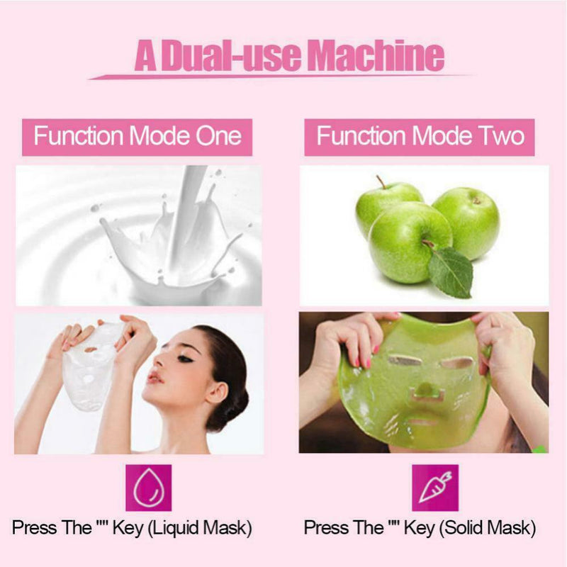 Automatic Facial Mask Maker DIY Natural Fruit Vegetable Collagen Face Mask Machine 110V Mostore.com