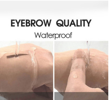 Eyebrow Powder Stamp Tint Stencil Kit Cosmetics Professional Makeup Waterproof Eye Brow Stamp Lift Eyebrow Enhancers Stencil Kit Click in Shop