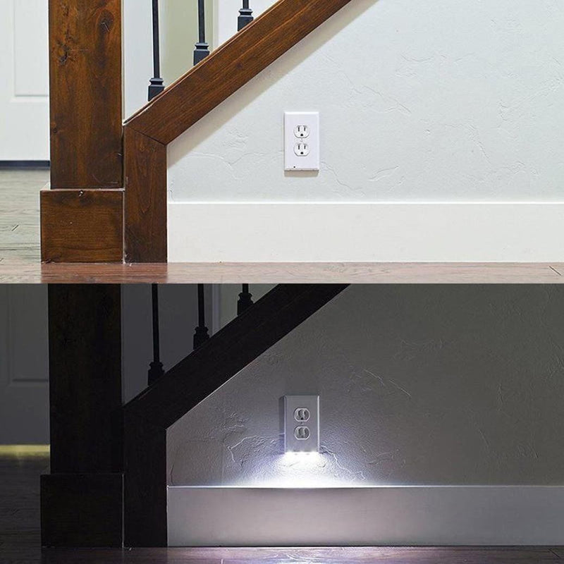 Socket Night Light Switch Panel LED Sensor Light Mostore.com