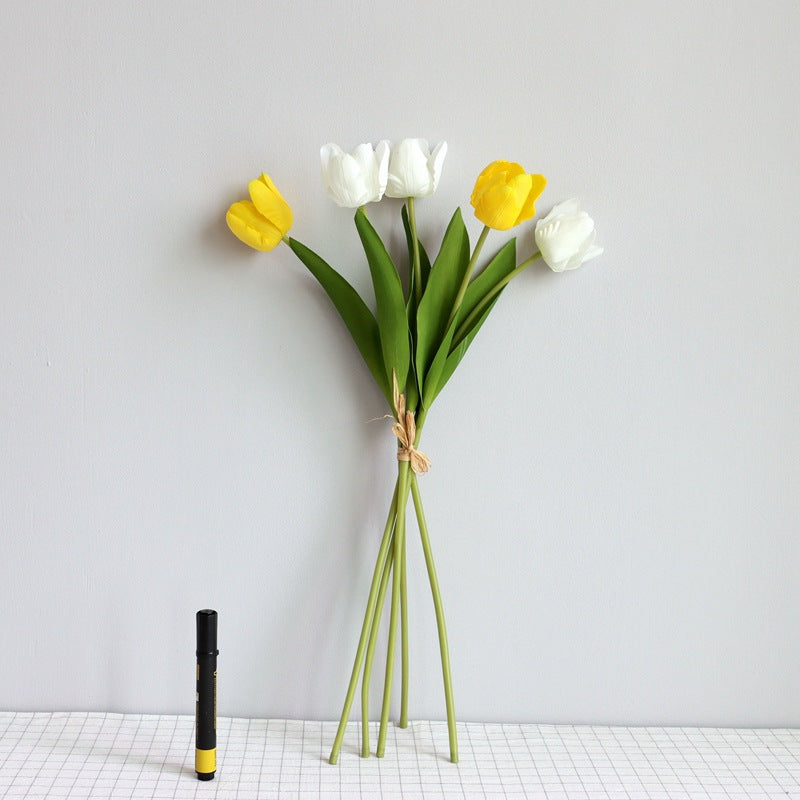 Artificial Flowers Silk Fake Wedding Flower Diy Home Garden Decoration Fake Plants Mostore.com