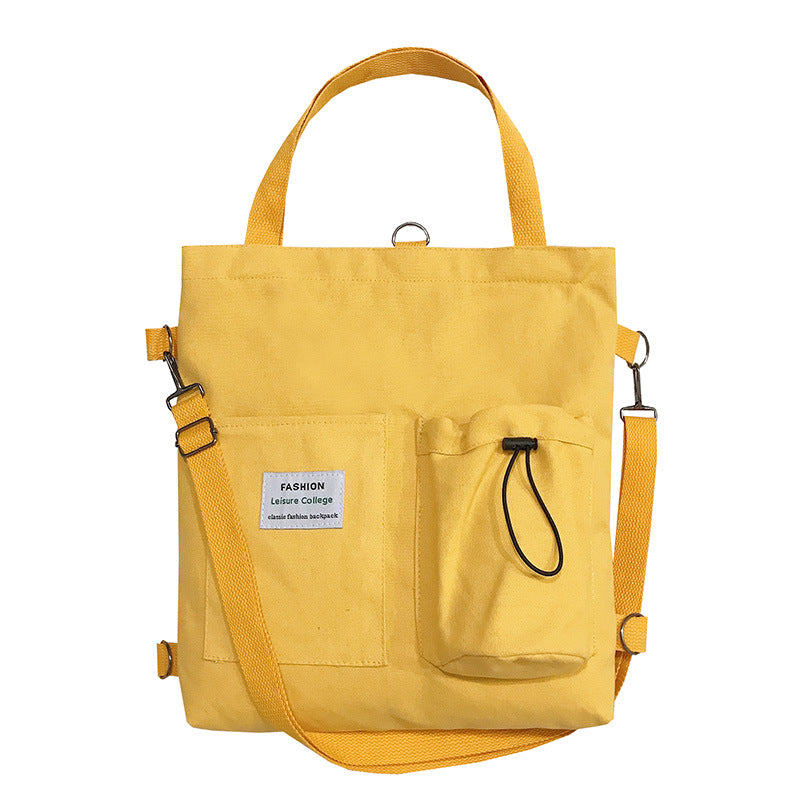Square Canvas Bag Lady With One Shoulder Slung Mostore.com