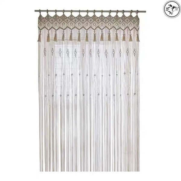 Bohemian Hand-Woven Tapestry Curtain Partition Bohemian Wedding Background Hanging Curtain Curtain Decoration CJ