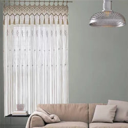 Bohemian Hand-Woven Tapestry Curtain Partition Bohemian Wedding Background Hanging Curtain Curtain Decoration CJ