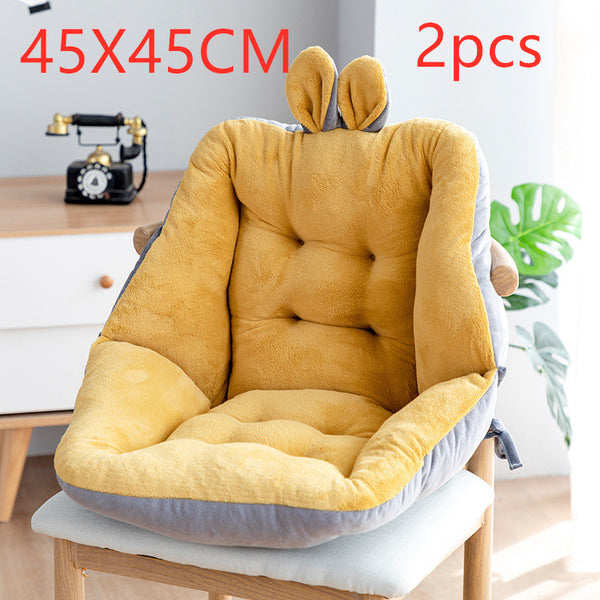 Sedentary Backrest Integrated Chair Cushion Seat Cushion Mostore.com