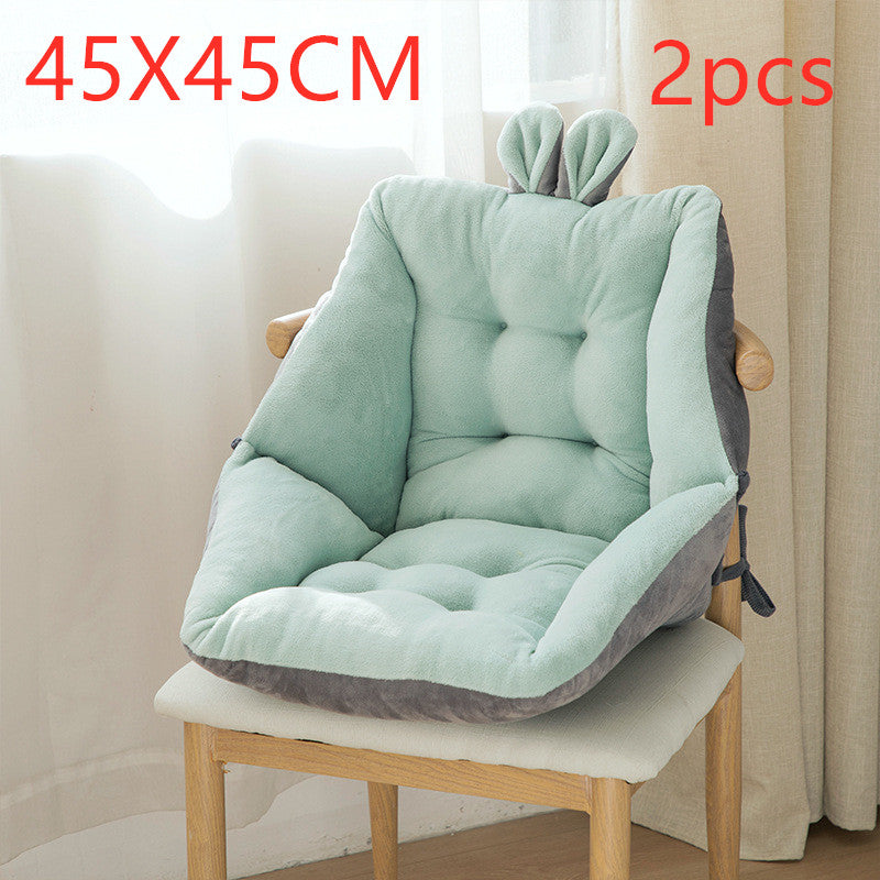Sedentary Backrest Integrated Chair Cushion Seat Cushion Mostore.com