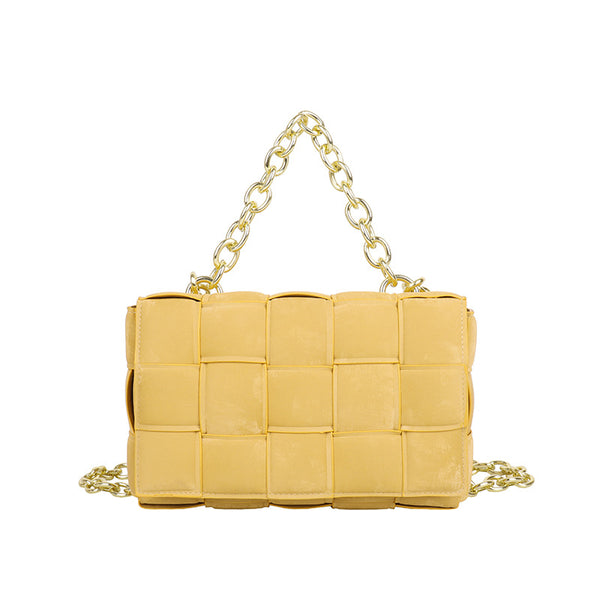 Woven soft top chain pack with versatile cross shoulder Mostore.com