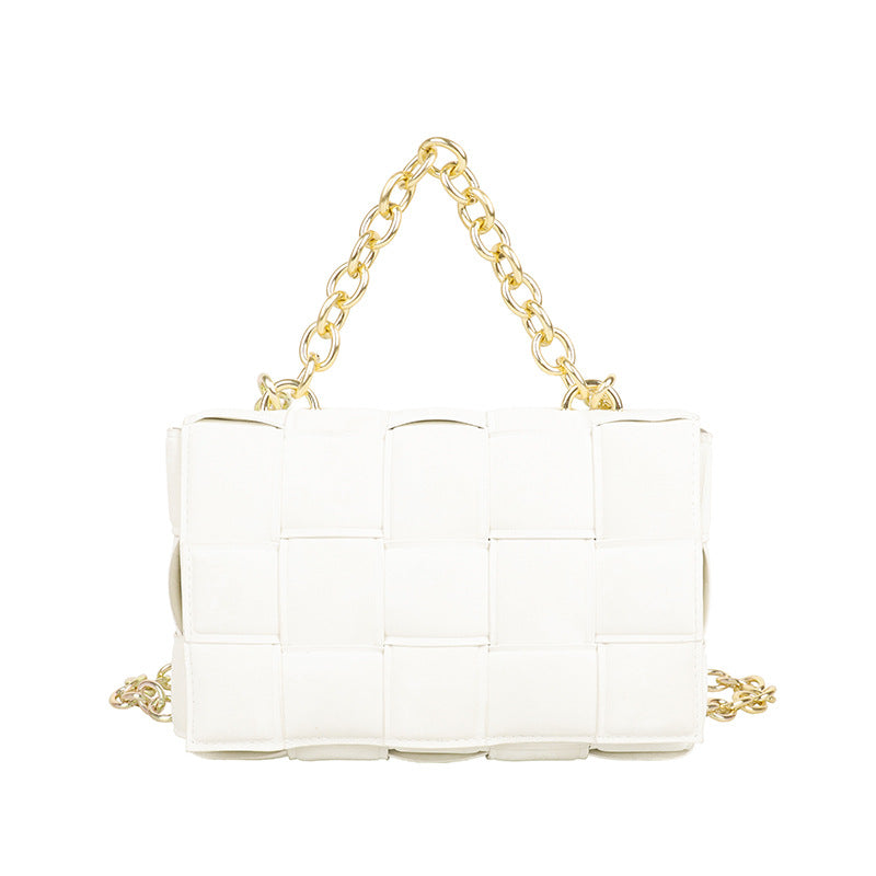 Woven soft top chain pack with versatile cross shoulder Mostore.com