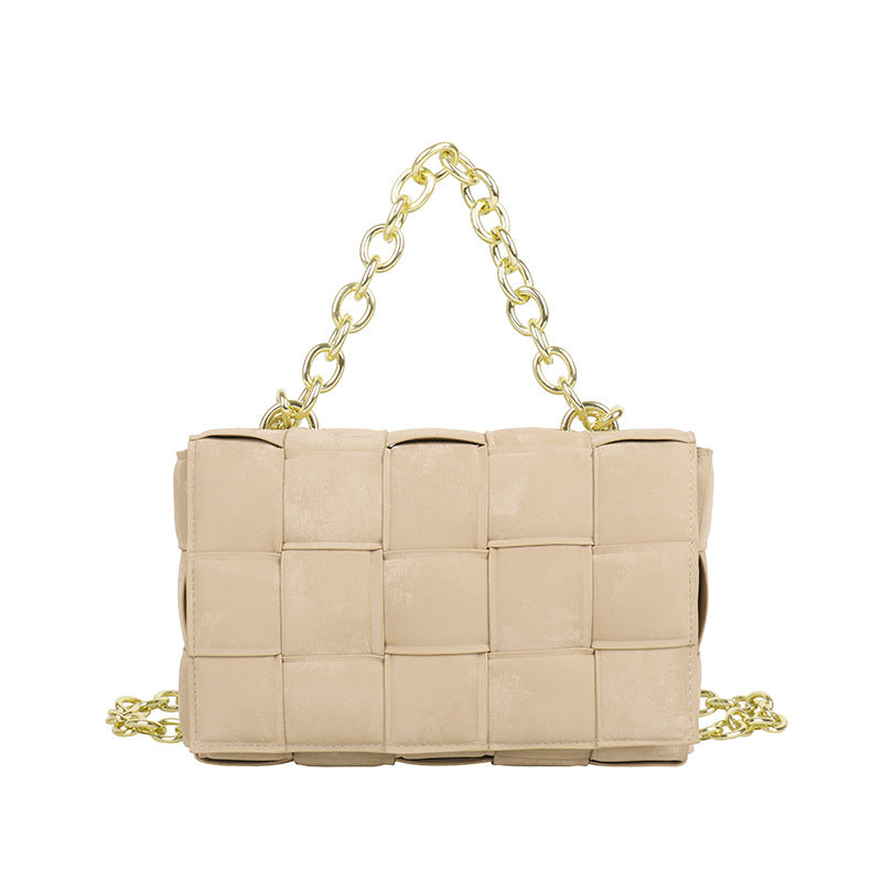 Woven soft top chain pack with versatile cross shoulder Mostore.com