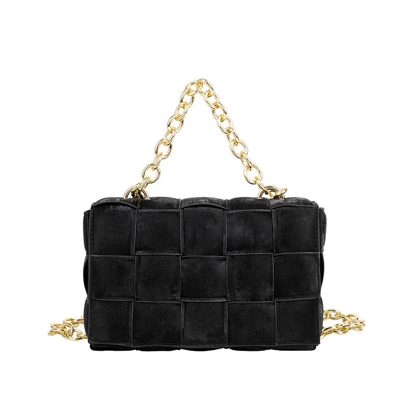 Woven soft top chain pack with versatile cross shoulder Mostore.com