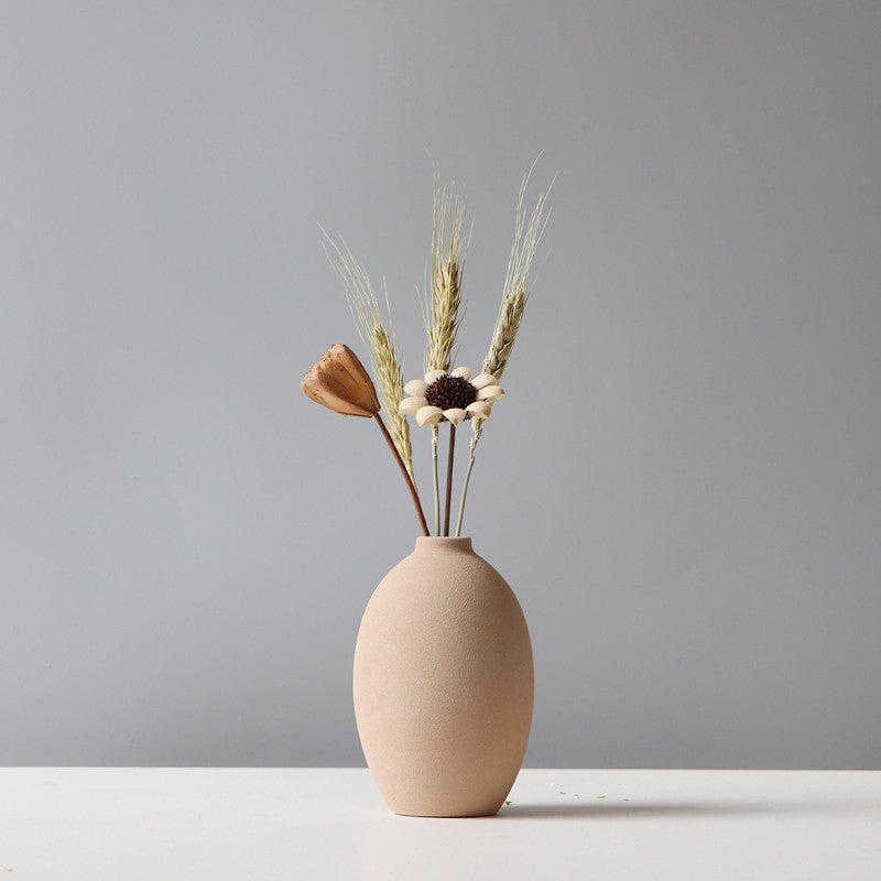 Ceramic Vase Living Room TV Cabinet Flower Stand Mostore.com
