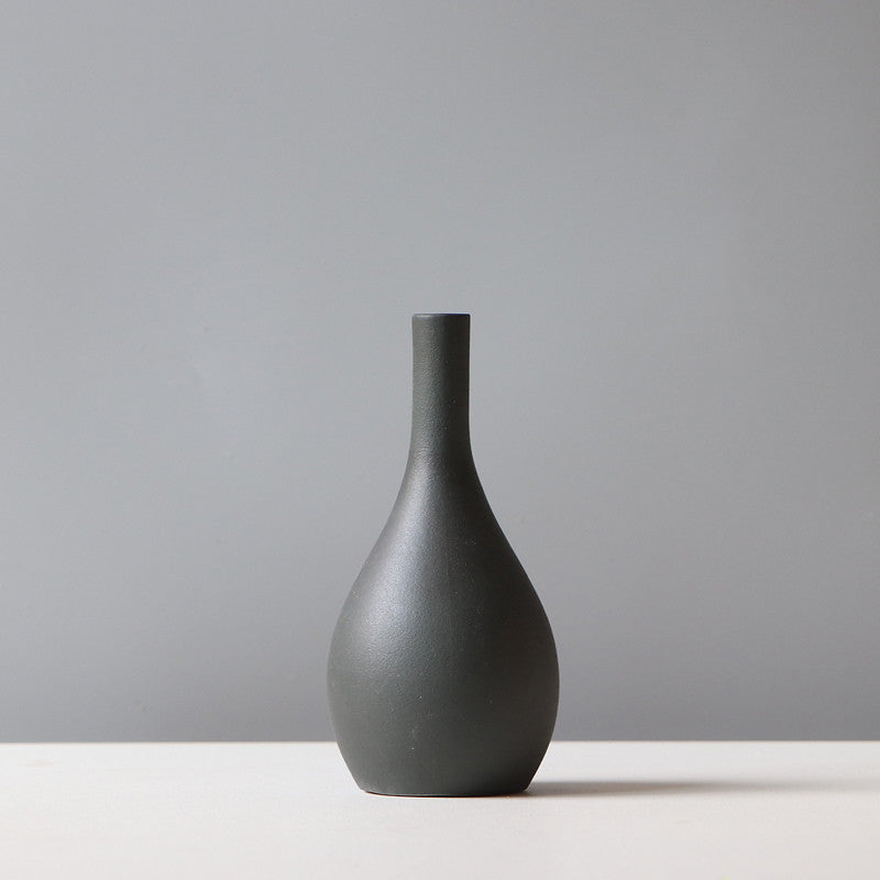 Ceramic Vase Living Room TV Cabinet Flower Stand Mostore.com