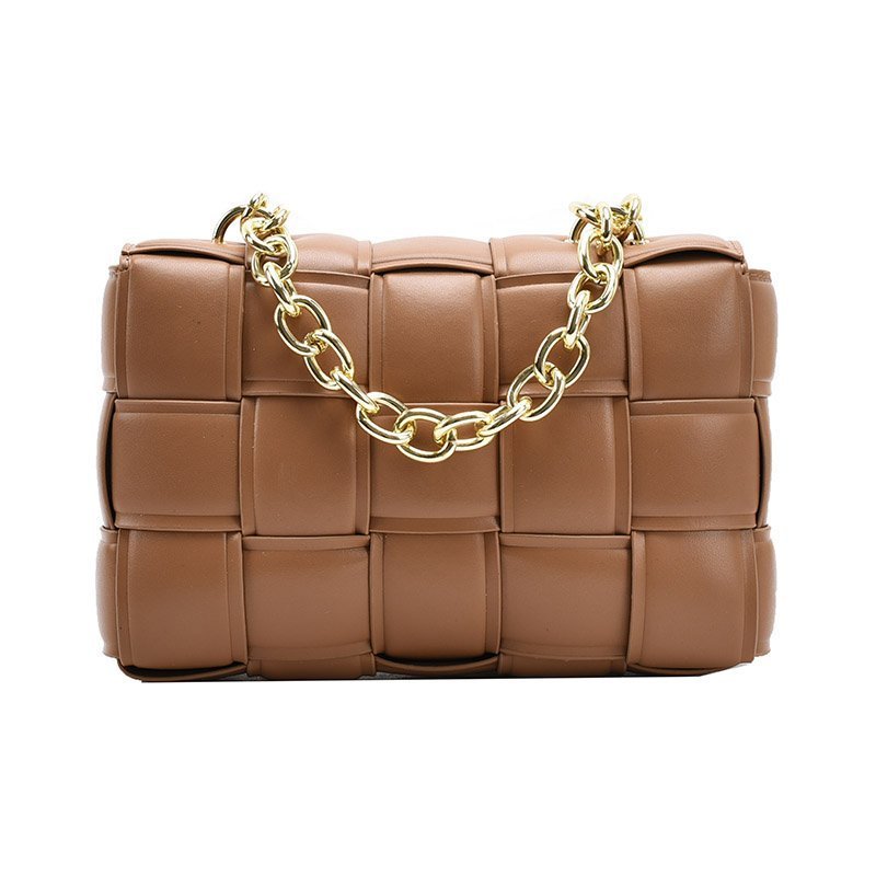 Woven soft top chain pack with versatile cross shoulder Mostore.com