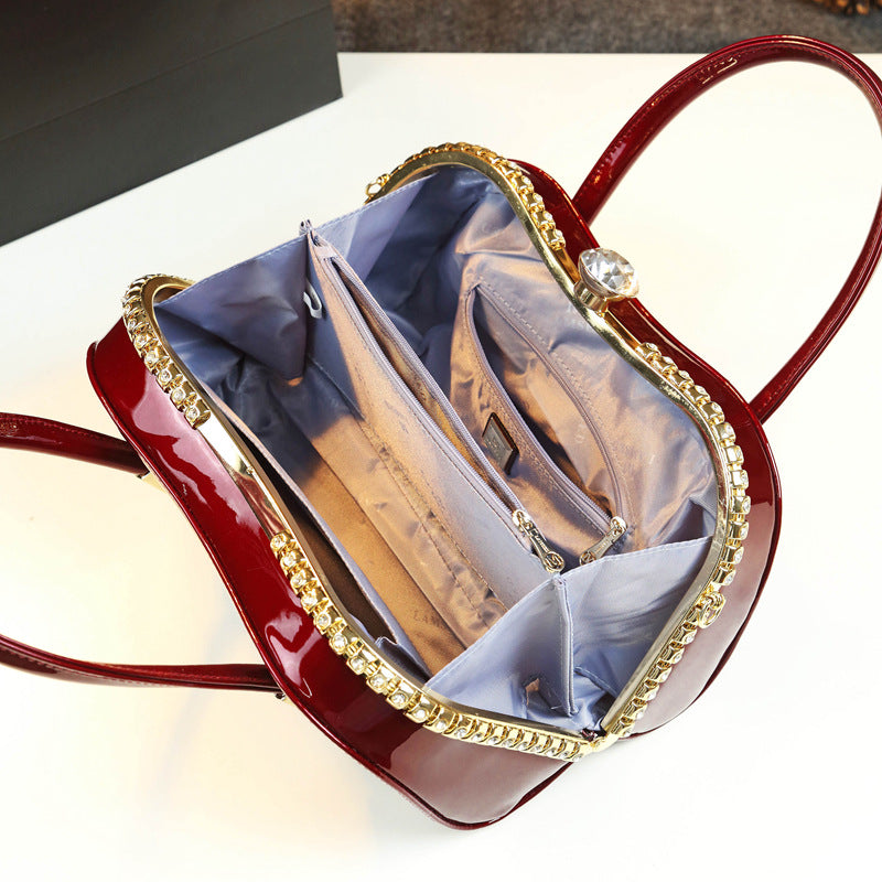 New Wild Middle-Aged Lady Mother Bag Simple Handbag Mostore.com