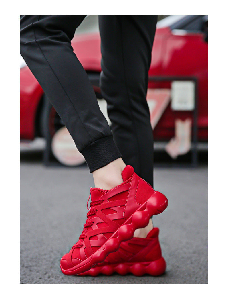 Autumn Black Canvas Shoes Men'S Shoes Trendy Shoes Mostore.com