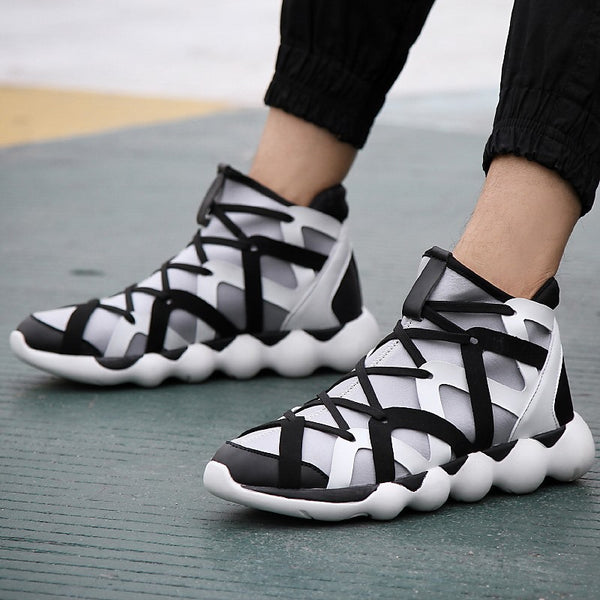 Autumn Black Canvas Shoes Men'S Shoes Trendy Shoes Mostore.com
