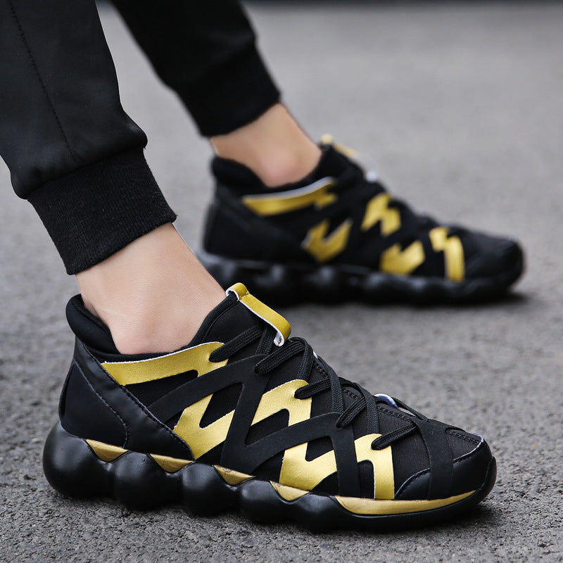 Autumn Black Canvas Shoes Men'S Shoes Trendy Shoes Mostore.com