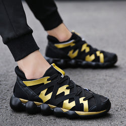 Autumn Black Canvas Shoes Men'S Shoes Trendy Shoes Mostore.com