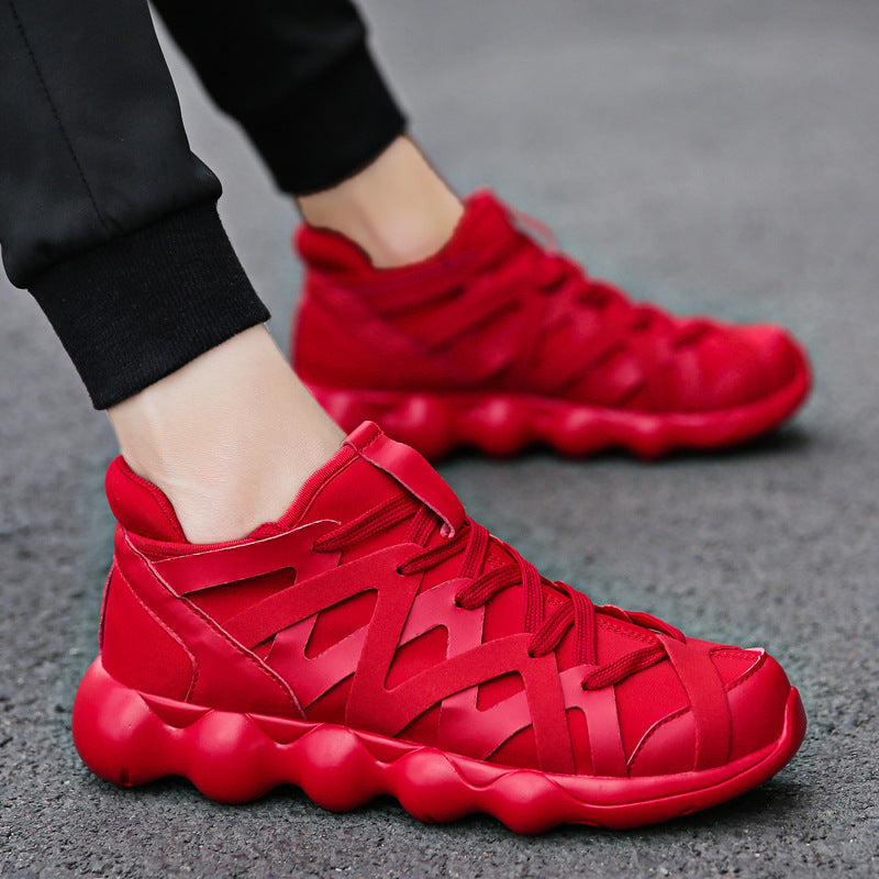 Autumn Black Canvas Shoes Men'S Shoes Trendy Shoes Mostore.com