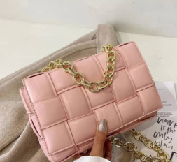 Woven soft top chain pack with versatile cross shoulder Mostore.com